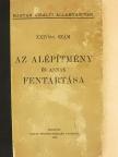 Az alépítmény és annak fentartása [antikvár]