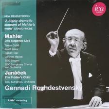 MAHLER, JANÁCEK - DAS KLAGENDE LIED - THE FIDDLER'S CHILD CD ROZHDESTVENSKY