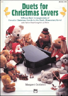 DUETS FOR CHRISTMAS LOVERS 9 PIANO DUET FOR 4 HANDS (ARR.:GOLDSTON,MARGARET