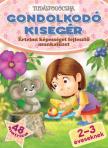 Gondolkodó kisegér - értelmi képességet fejlesztő mf. 48 matricával 2-3 éveseknek