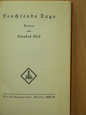 Leuchtende Tage [antikvár]
