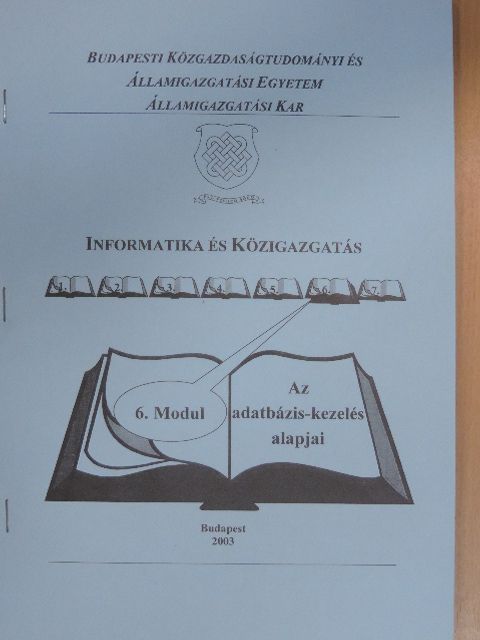 Informatika és közigazgatás 6. modul [antikvár]