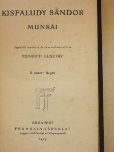 Kisfaludy Sándor - Kisfaludy Sándor munkái II. [antikvár]