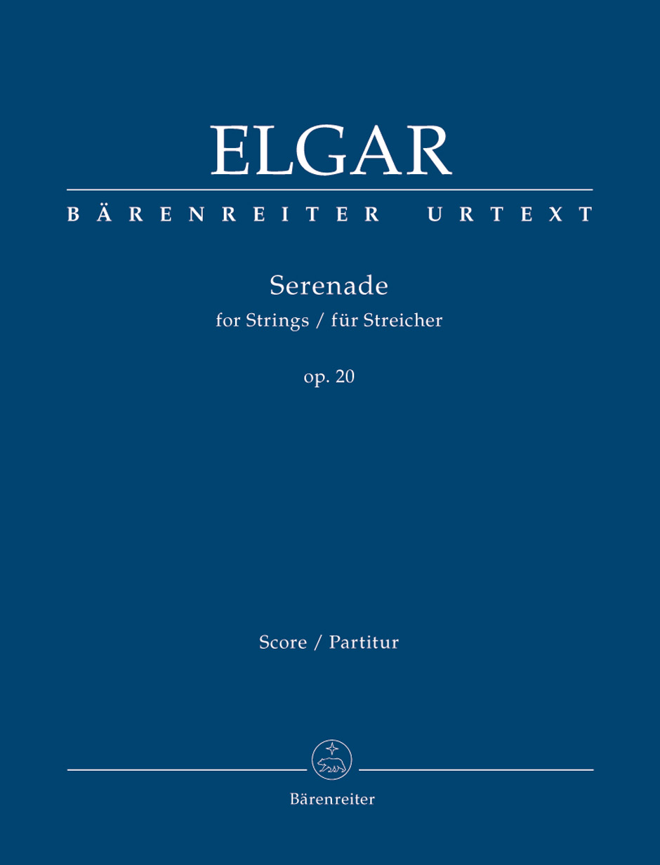 ELGAR - SERENADE FÜR STREICHER OP.20 - PARTITUR