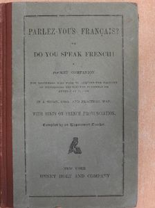 Parlez-Vous Français? Or do you speak french? [antikvár]