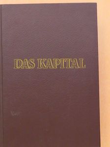 Karl Marx - Das Kapital Zweiter Band Buch II. [antikvár]