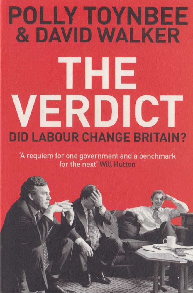 Polly Toynbee, David Walker - The Verdict [antikvár]
