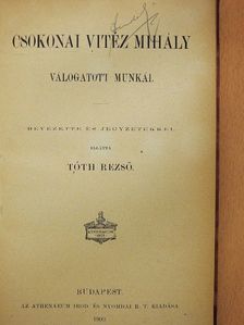Csokonai Vitéz Mihály - Csokonai Vitéz Mihály válogatott munkái [antikvár]