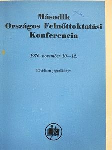 Második Országos Felnőttoktatási Konferencia [antikvár]