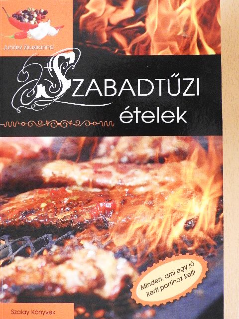 Juhász Zsuzsanna - Szabadtűzi ételek [antikvár]