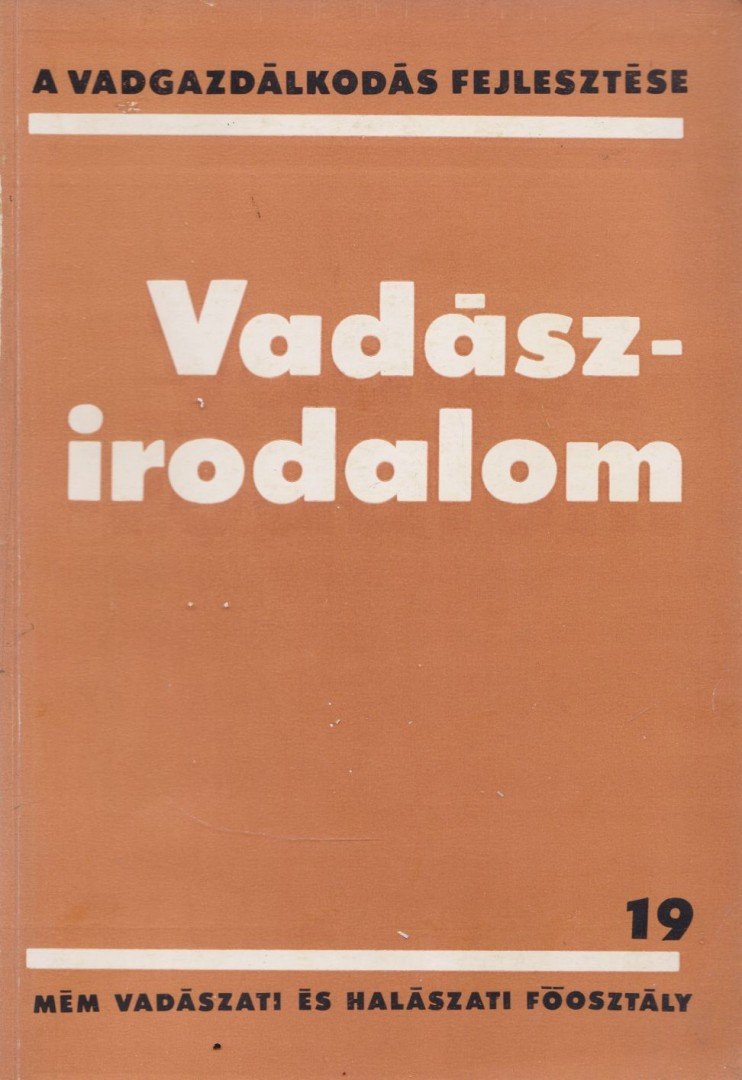 Dr. Izrael Gábor - Vadászirodalom [antikvár]