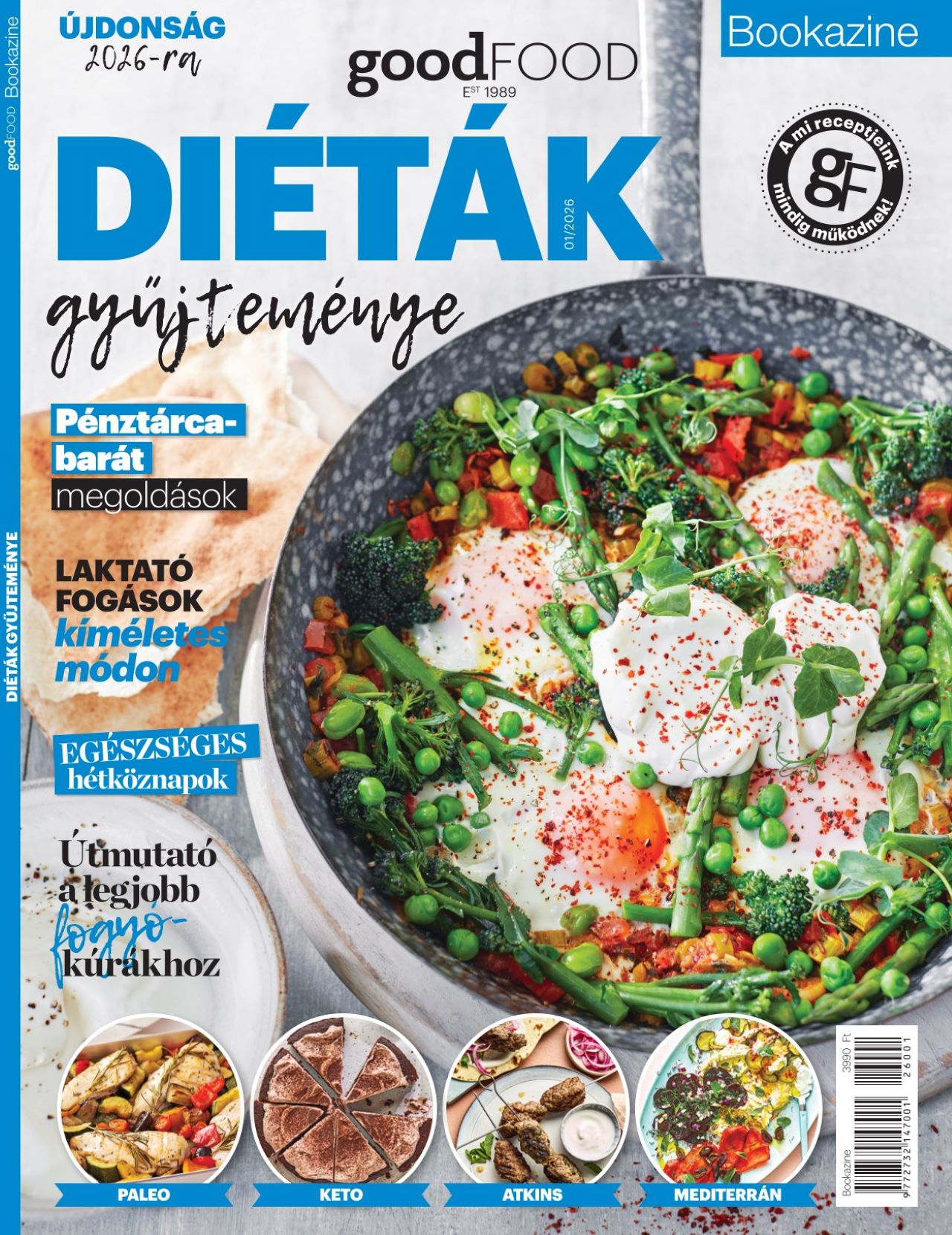Sándor Adrienn[szerk.] - goodFOOD bookazine: Diéták gyűjteménye