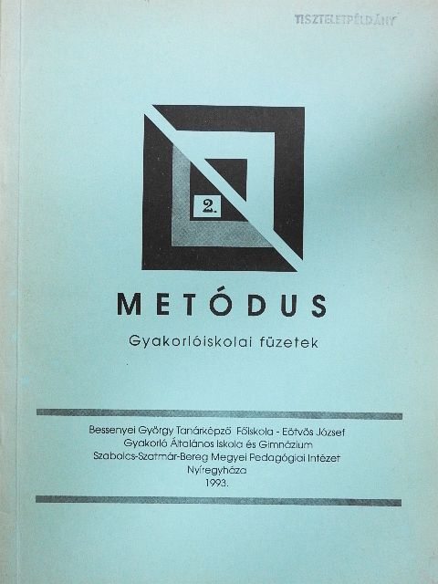 Cseh Sándorné - Metódus 1993/2. [antikvár]