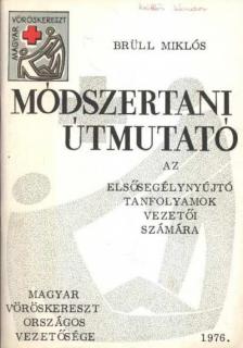 Brüll Miklós - Módszertani útmutató [antikvár]