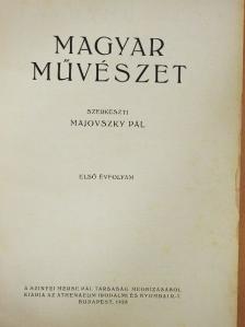 Elek Artúr - Magyar Művészet 1925. (nem teljes évfolyam) [antikvár]