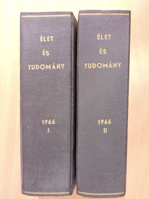 Castiglione László - Élet és Tudomány 1965. január-december I-II. [antikvár]