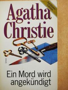 Agatha Christie - Ein Mord wird angekündigt [antikvár]