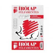 ICO Süni: Írólap - félfamentes, A/5-ös, 50 db-os