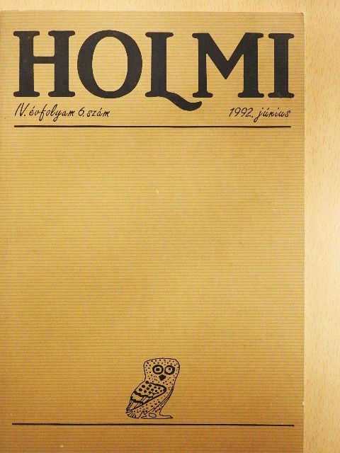 Ambrus Judit - Holmi 1992. június [antikvár]