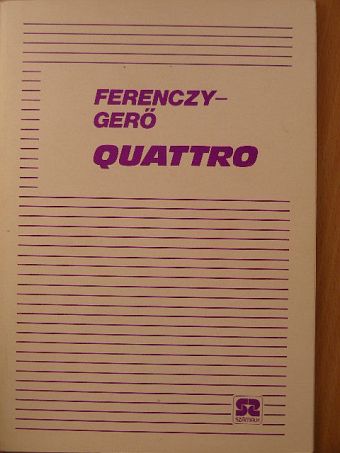Ferenczy Imre - Quattro [antikvár]