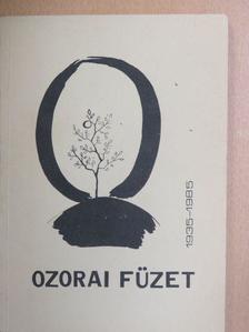 Aczél György - Ozorai füzet [antikvár]