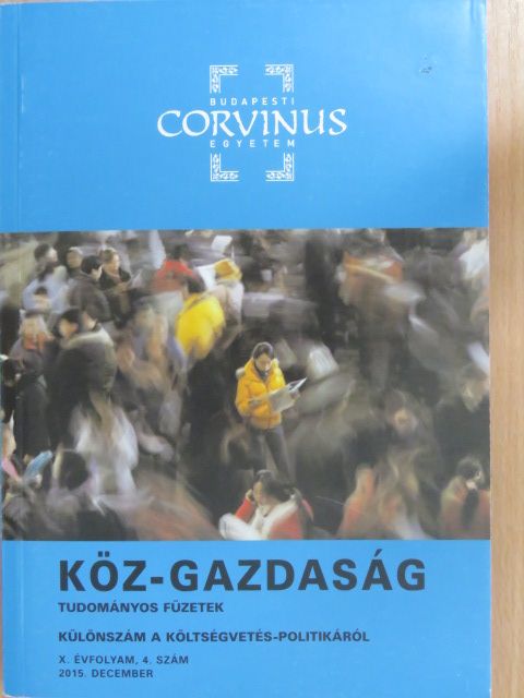 Adorján Richárd - Köz-gazdaság 2015. december [antikvár]