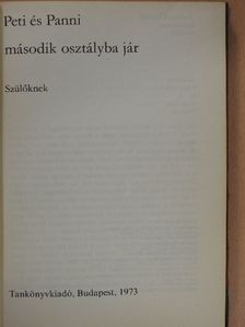 Kovács Dezsőné - Peti és Panni második osztályba jár [antikvár]