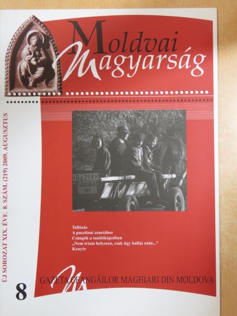 Gazda László - Moldvai Magyarság 2009. augusztus [antikvár]