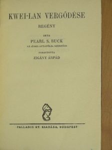 Pearl S. Buck - Kwei-lan vergődése [antikvár]