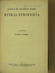 Beatrice Webb - Munkás-demokrácia I. (töredék) [antikvár]