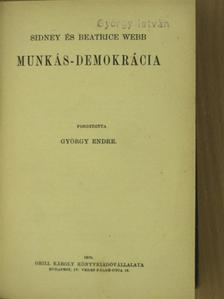 Beatrice Webb - Munkás-demokrácia I. (töredék) [antikvár]
