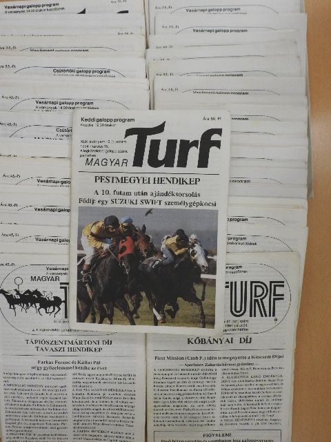 Magyar Turf 1994. (nem teljes évfolyam) [antikvár]