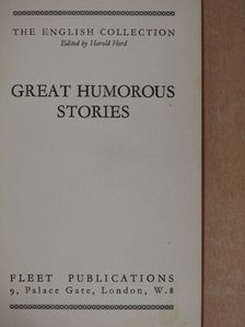 Laurence Sterne - Great Humorous Stories [antikvár]