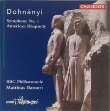 DOHNÁNYI - SYMPHONY NO.1, AMERICAN RHAPSODY CD BAMERT