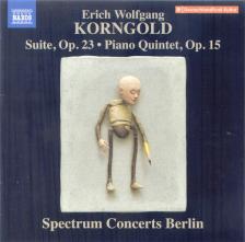 KORNGOLD - SUITE, OP.13 - PIANO QUINTET, OP.15 CD SPECTRUM CONCERTS BERLIN