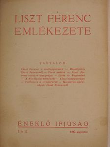 Éneklő Ifjúság 1942. augusztus [antikvár]