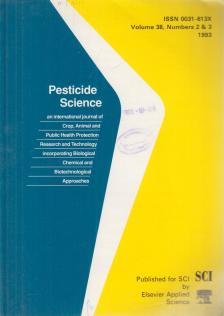 G. T. Brooks, L. G. Copping - Pesticide Science Volume 38, Numbers 2 & 3 1993 [antikvár]