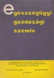 Kövesi Ervin - Egészségügyi gazdasági szemle 1986. szeptember [antikvár]