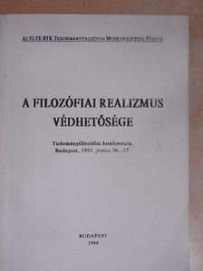 Boros János - A filozófiai realizmus védhetősége [antikvár]