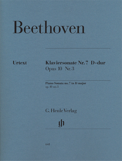 BEETHOVEN - KLAVIERSONATE NR.7 D-DUR OP.10 NR.3, ANTIKVÁR