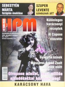 Csépes Márta - Havi Parabola Magazin 2008. december [antikvár]