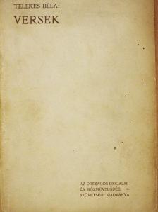 Telekes Béla - Versek [antikvár]