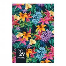 P4114 - 1240 - Határidőnapló Period Botanic A/5 napi Tropic papír 2027