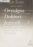 Országos Doktori Jegyzék I. [antikvár]