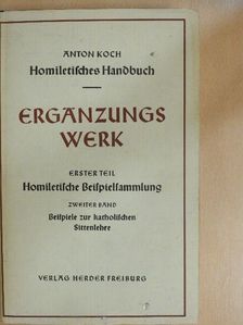 Anton Koch - Ergänzungswerk I/2. [antikvár]