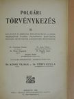 Dr. Gaár Vilmos - Polgári törvénykezés II. [antikvár]