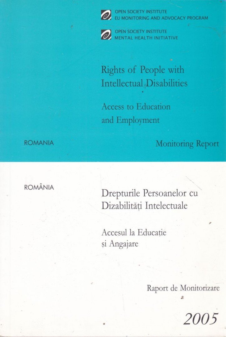 Rights of People with Intellectual Disabilities - Romania [antikvár]