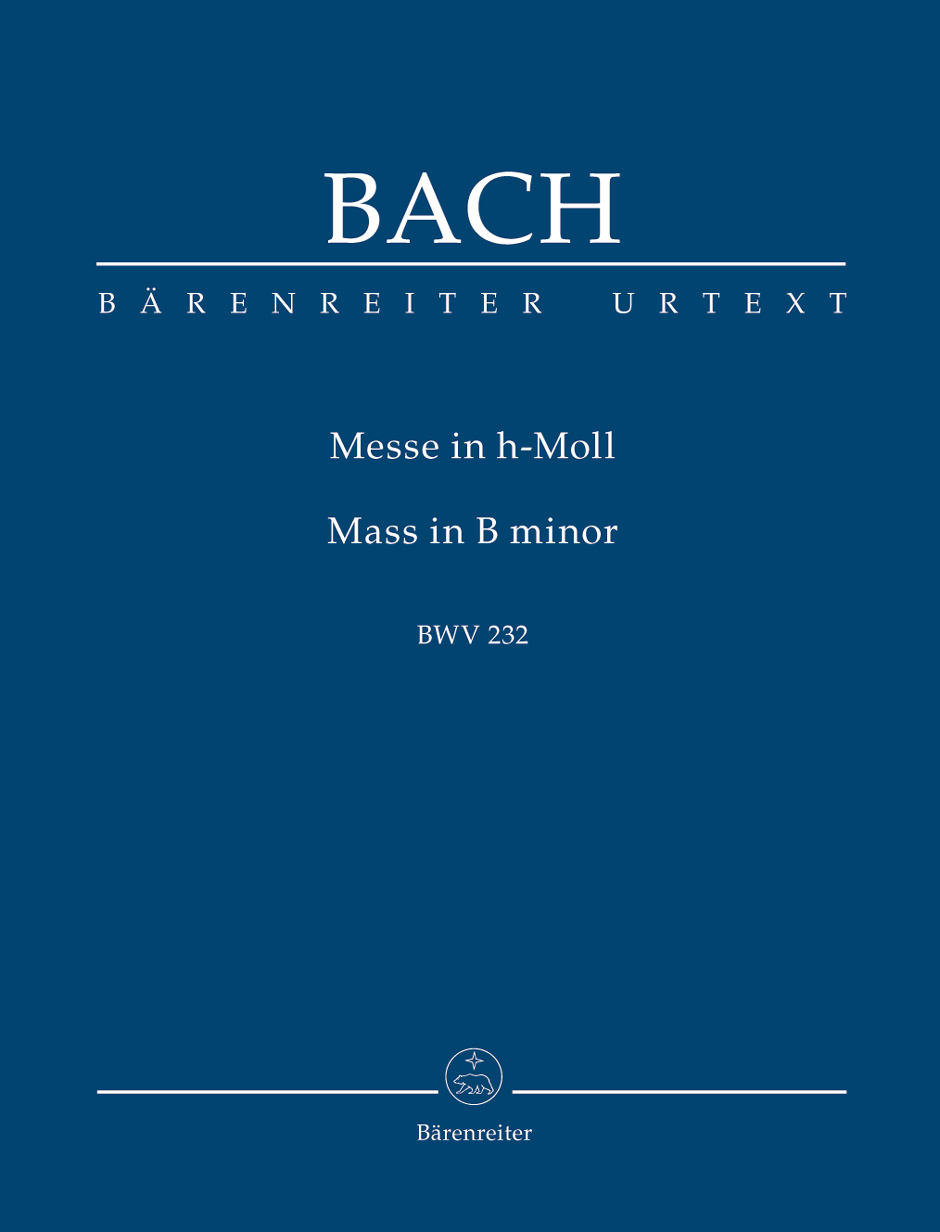 J. S. Bach - MESSE IN h-MOLL BWV 232 STUDIENPARTITUR URTEXT (UWE WOLF)
