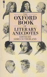 James Sutherland - The Oxford Book of Literary Anecdotes [antikvár]