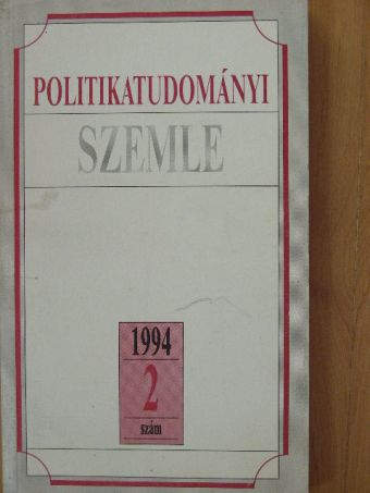 Adolf Bibic - Politikatudományi Szemle 1994/2. [antikvár]